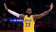 לברון ג'יימס לוס אנג'לס לייקרס