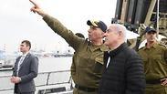 סיור של ראש הממשלה בנימין נתניהו בבסיס חיל הים בחיפה 
