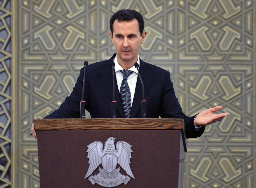 נשיא סוריה בשאר אסד נאום
