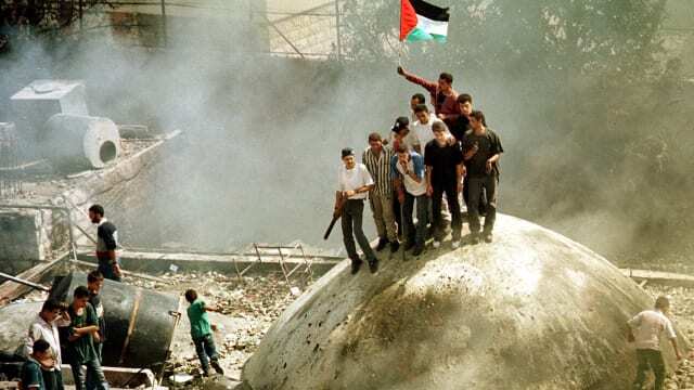 Palestinians seize control of Joseph's Tomb, October 1, 2000 