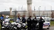 זירת האירוע בבית הכלא בצרפת 