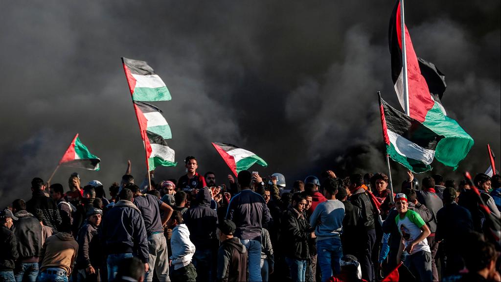  The 'March of Return' protests in Gaza 