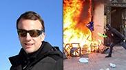 צרפת הפגנה פריז מחאת נשיא צרפת עמנואל מקרון בחופשת סקי