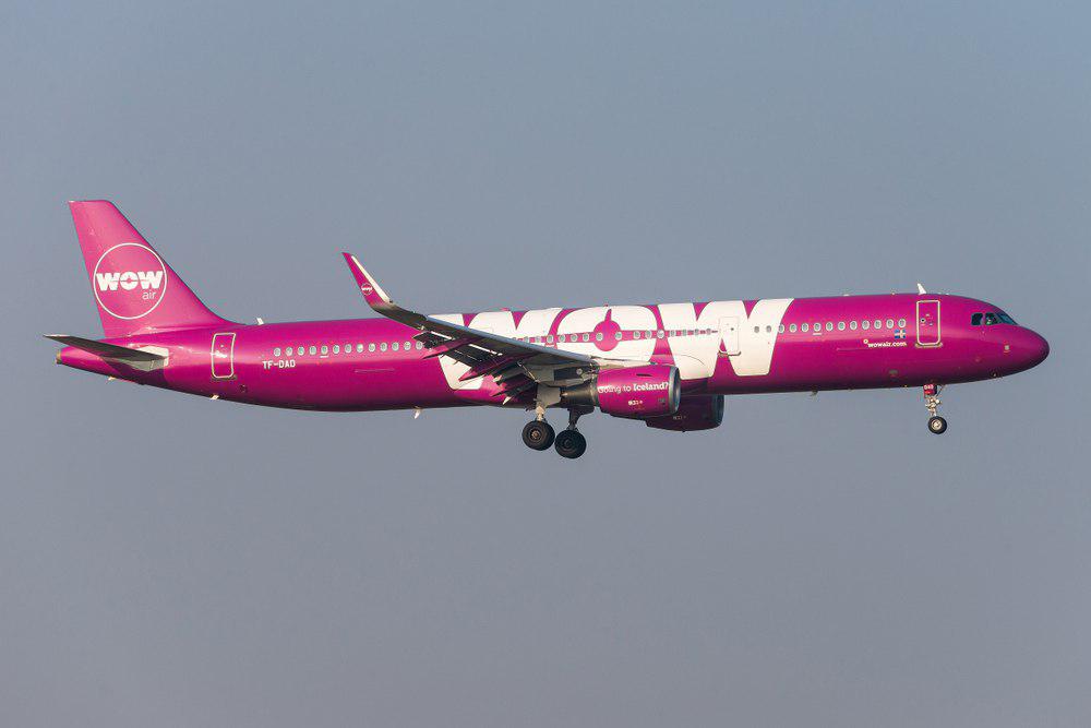 מטוס חברת WOW Air