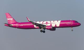 מטוס חברת WOW Air