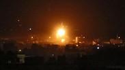 תיעוד תקיפת צה"ל ברצועת עזה הלילה