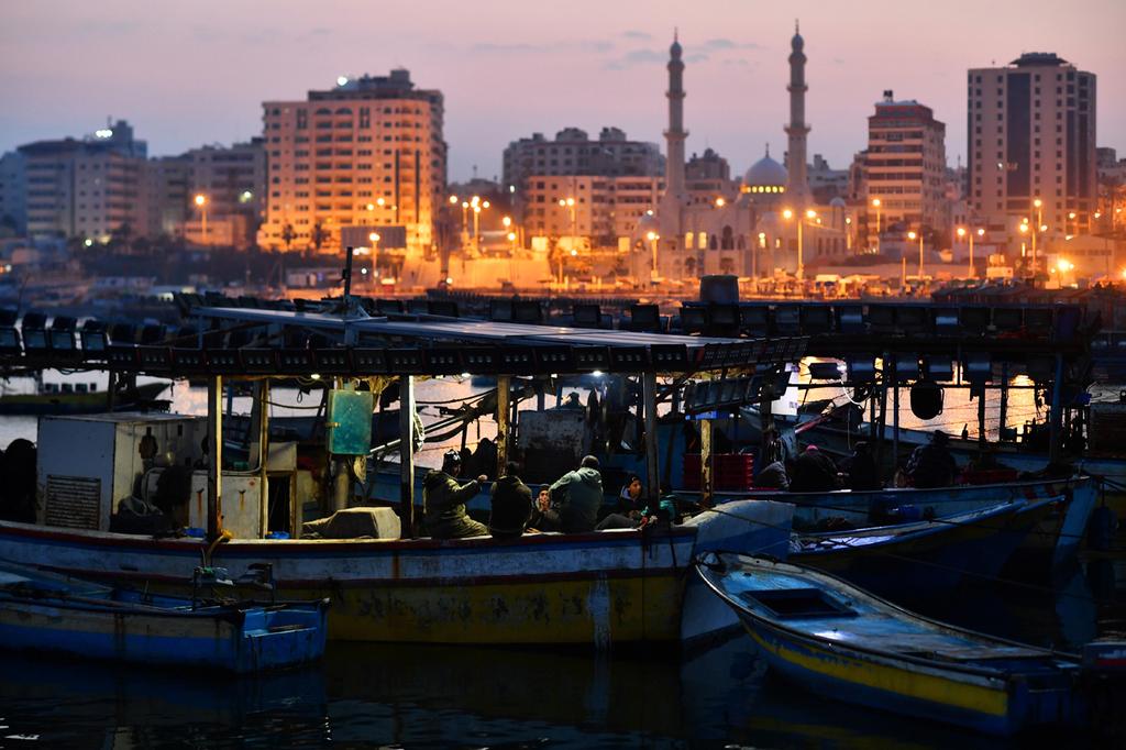 Gazan fishermen 