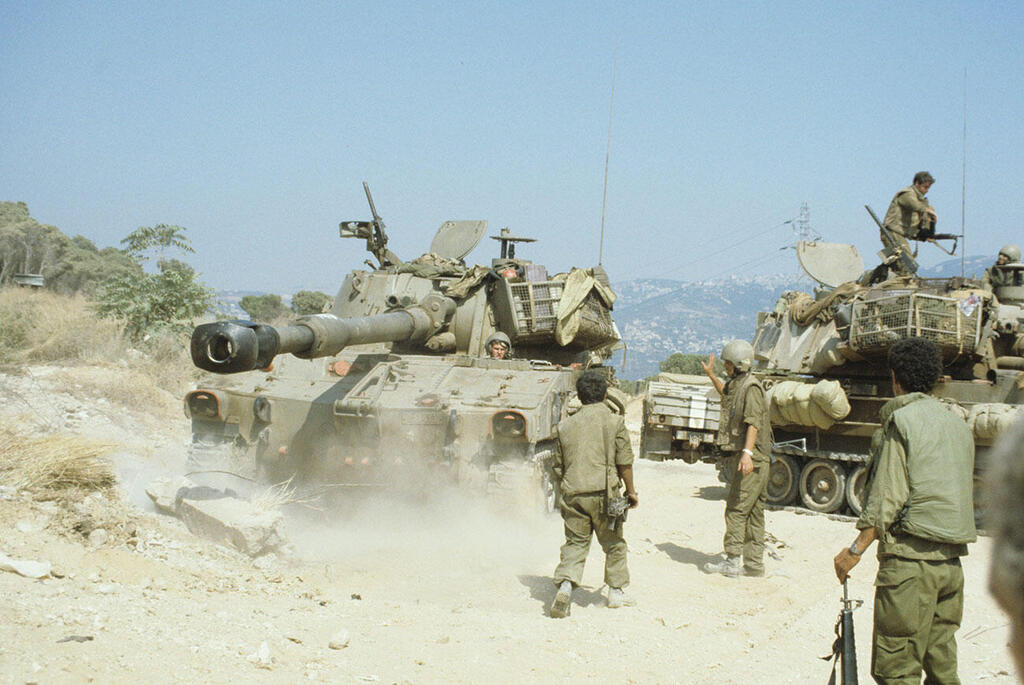 IDF soldiers during the First Lebanon War 