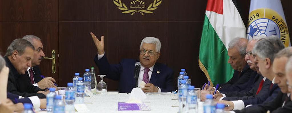 השבעת הממשלה הפלסטינית החדשה