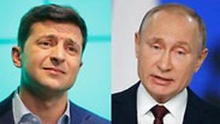 ולדימיר פוטין וולודימיר זלנסקי