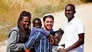 אהרון צוף מ אש קודש חילוץ משפחה אתיופית דרום סודן אפריקה פיאת' אדירג'ו ביור איין