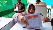 אינדונזיה קלפי קלפיות בחירות הצבעה