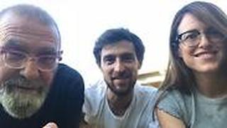 משה פדר ההרוג מירי רקטה לעבר רכב באור הנר, עם ילדיו עמית ונמרוד