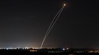  אילוס שיגור טילים/יירוט לילה טיל כיפת ברזל משוגר יירוט הסלמה דרום עזה