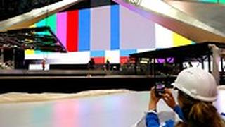 הכנה הכנות לקראת אירוויזיון 2019 גני התערוכה תל אביב ישראל
