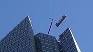 מנקי חלונות חולצו מגובה 50 קומות אוקלהומה סיטי ארה"ב