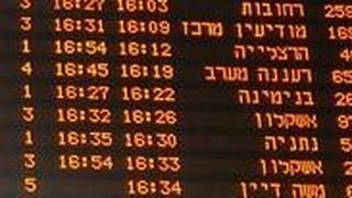 עיכובים ברכבת ישראל בעקבות החום הכבד והשריפות