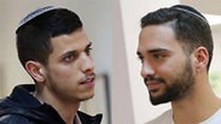 מאור גמליאל ונתנאל סנדרוסי, שני החשודים בדריסה והפקרה של בן 11 בירושלים