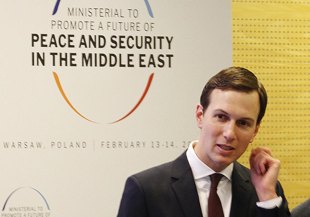 White House Senior Adviser Jared Kushner attends a conference on Peace and Security in the Middle East in Warsaw, Poland