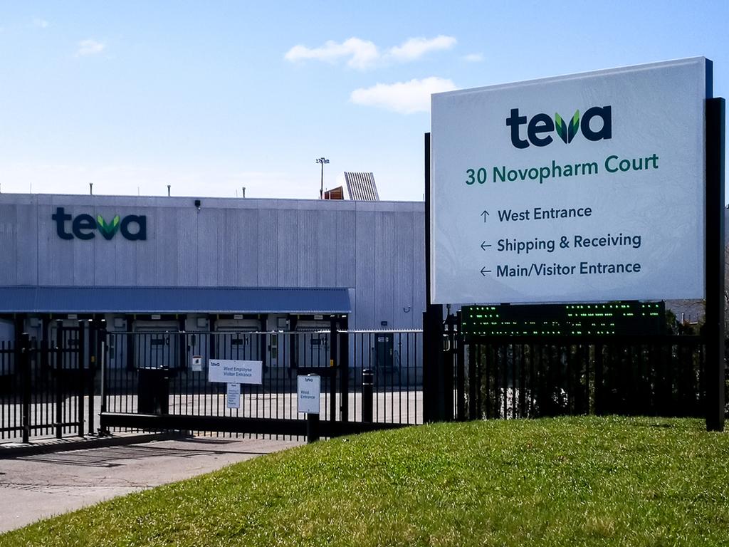 Teva's plant in Scarborough, Canada 