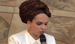 Yael Shevah, widow of Rabbi Raziel Shevah, who was murdered in a 2018 terror attack