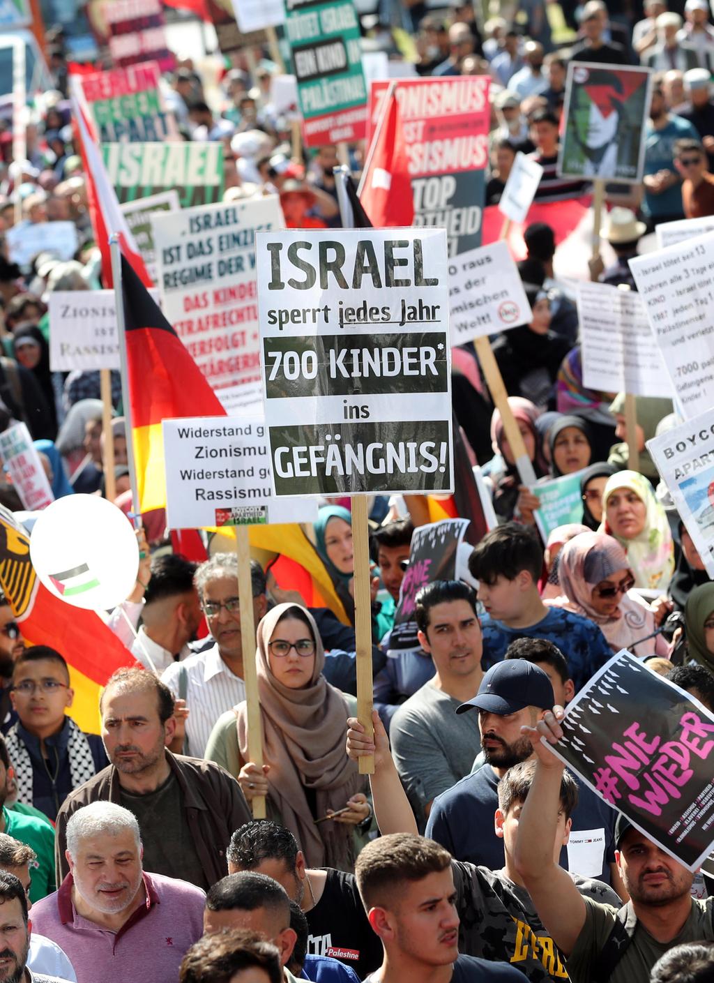 יום אל קודס יום ירושלים העולמי ברלין גרמניה הפגנה נגד ישראל