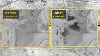 תוצאות התקיפה ב בבסיס T-4 סוריה
