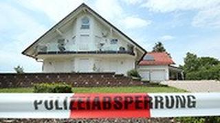 זירת הרצח בעיר קאסל בגרמניה