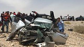 תאונת דרכים קשה בערבה
