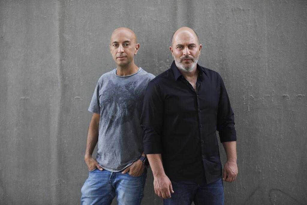 Co-creators of Israel's hit TV show "Fauda" Avi Issacharoff, left, and Lior Raz 