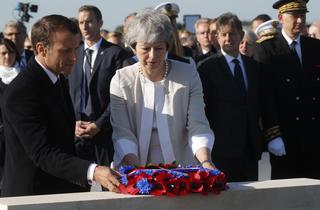 may macron d-day france