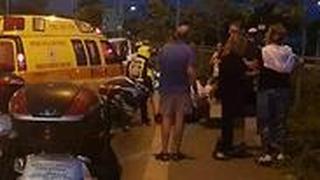 תאונה תאונת דרכים הולכת רגל נפגעה מ אופנוע ירושלים 
