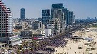 מבט מלמעלה- מצעד הגאווה של תל אביב 2019