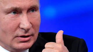 נשיא רוסיה ולדימיר פוטין משדר טלוויזיה שנתי שאלות תשובות מ הבית