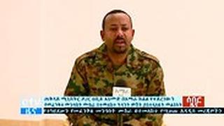 ראש ממשלת אתיופיה אביי אחמד מכריז על ניסיון הפיכה כושל באמהרה