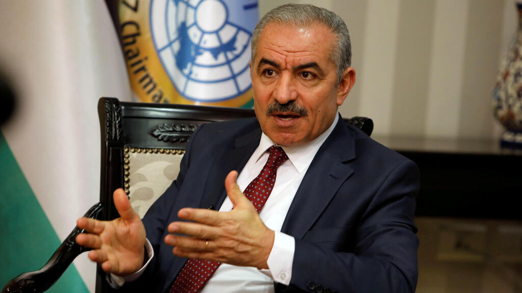 Palestinian Prime Minister Mohammed Shtayyeh at his office in Ramallah, June 27, 2019