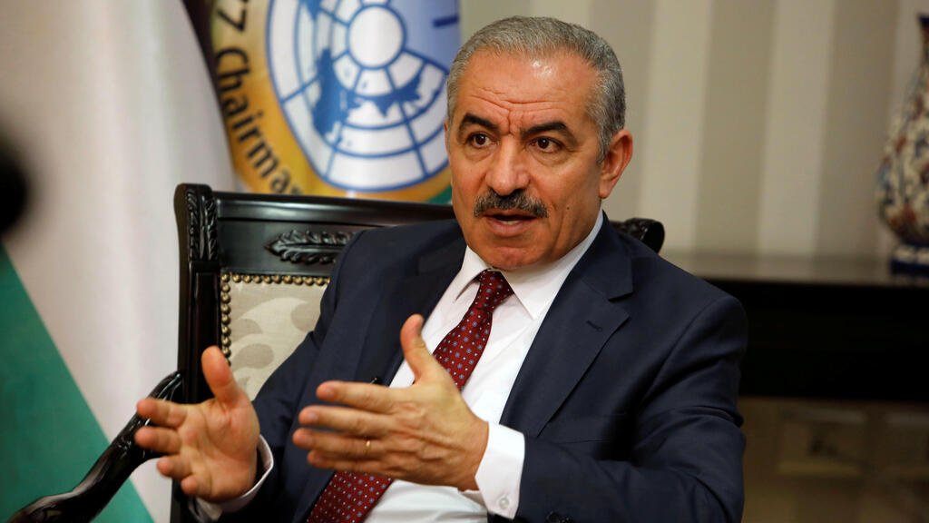 Palestinian Prime Minister Mohammed Shtayyeh at his office in Ramallah, June 27, 2019