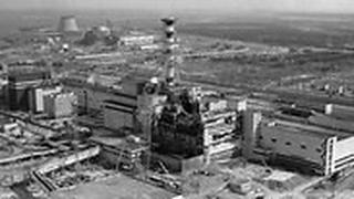 הכור בצ'רנוביל ב-1986