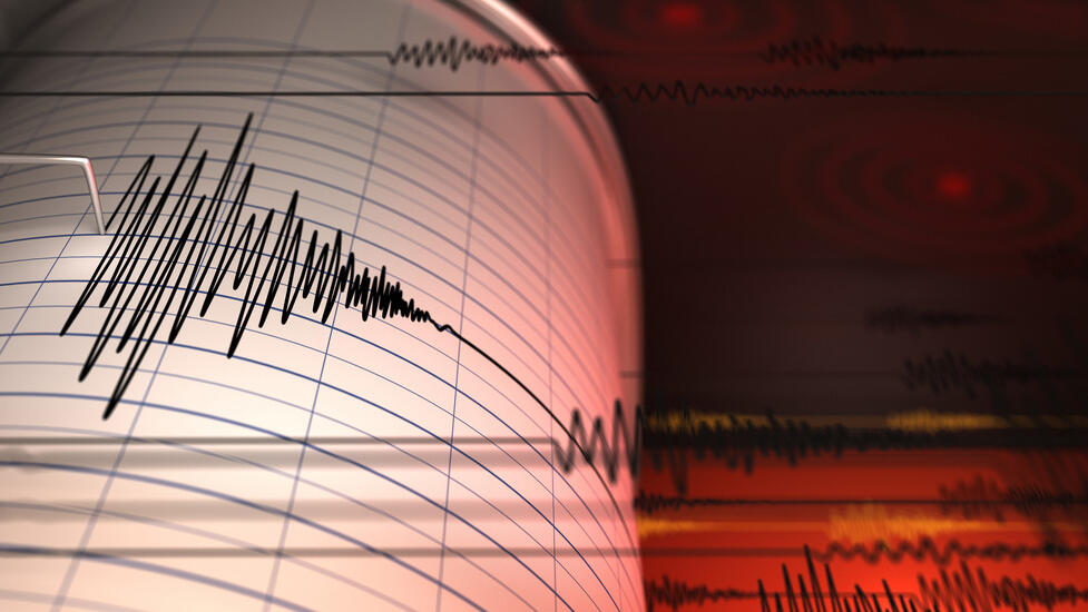 אילוסטרציה רעידת אדמה רעש סייסמומטר סיסמומטר
