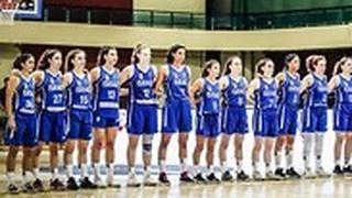 נבחרת נערות ישראל לפני המשחק