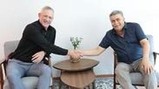 עמיר פרץ ובני גנץ