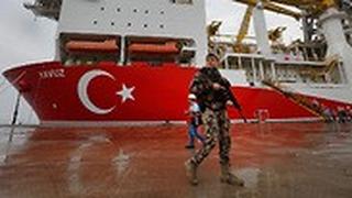 ספינות קידוח גז של טורקיה עוגנות ב קפריסין