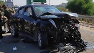תאונה תאונת דרכים ב עוטף עזה מוות נהגת בת 70