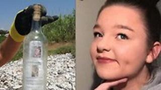 בקבוק עם הספד לנרצחת מ מנצ'סטר נמצא בים ב איטליה