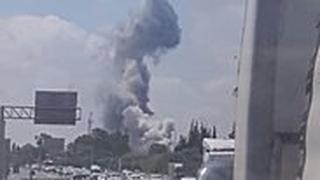 פיצוץ במפעל תע"ש ברמת השרון