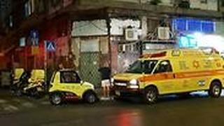 אמבולנסים בזירת האירוע