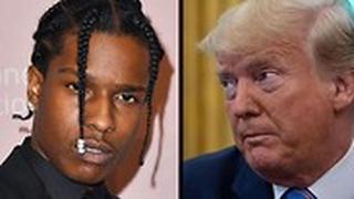 ראפר ASAP Rocky עצור שבדיה נשיא ארה"ב דונלד טראמפ מתערב