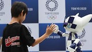 רובוט שיוצר במיוחד כדי לסייע באולימפיאדת טוקיו