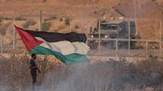 הפגנות פלסטינים בגבול רצועת עזה