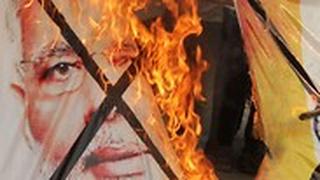 הפגנה ב פקיסטן אחרי ההודעה על ביטול המעמד המיוחד של קשמיר הודו